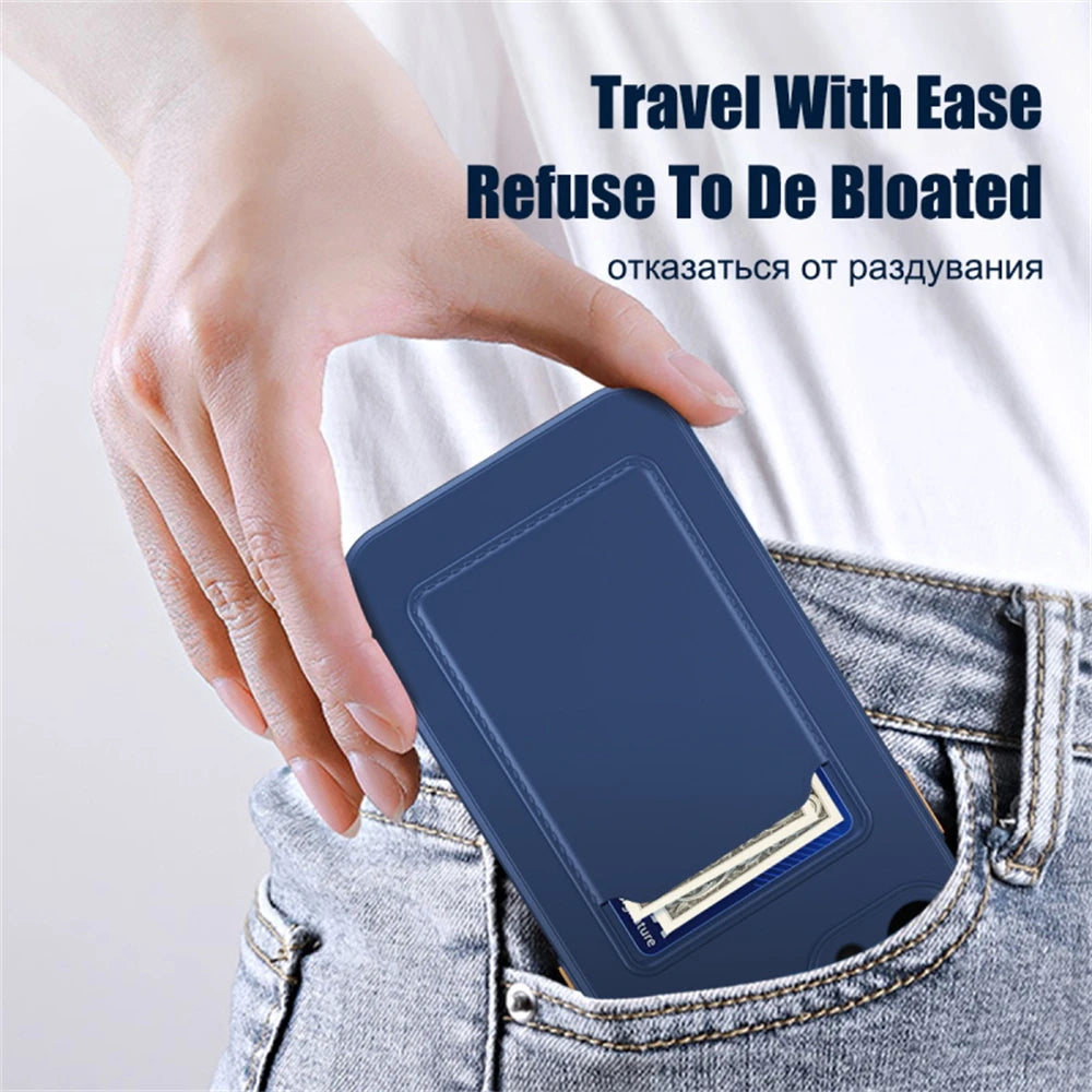 Magsafe iPhone 17 Accessories - Soft Silicone Wallet Case — magsafe accessories