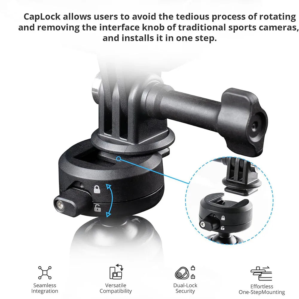 Best Portable Tripod for Smartphones & Cameras - CapLock Tripod Set