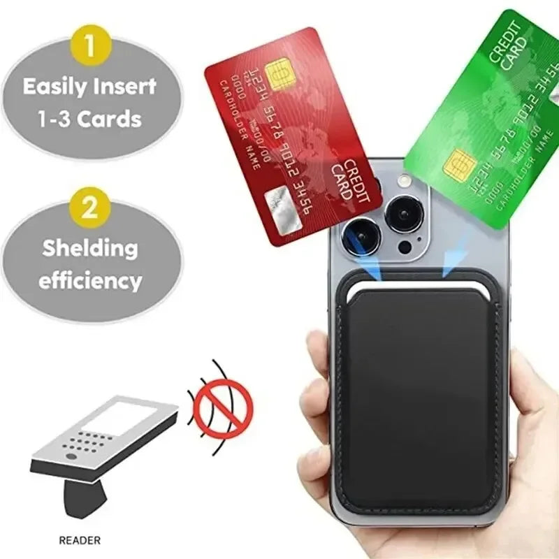 MagSafe Leather Wallet Case | Compatible with iPhone 12 to 15 Pro Max | Shop Now