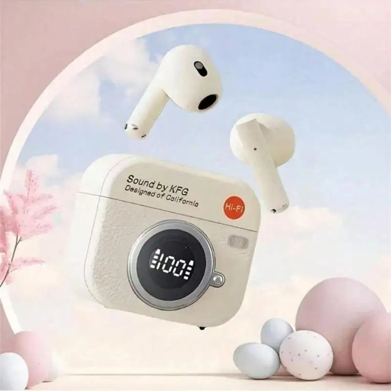 Q86 Bluetooth 5.3 Wireless Earbuds | ANC HiFi Sound | 24H Battery | Waterproof Sports Headphones