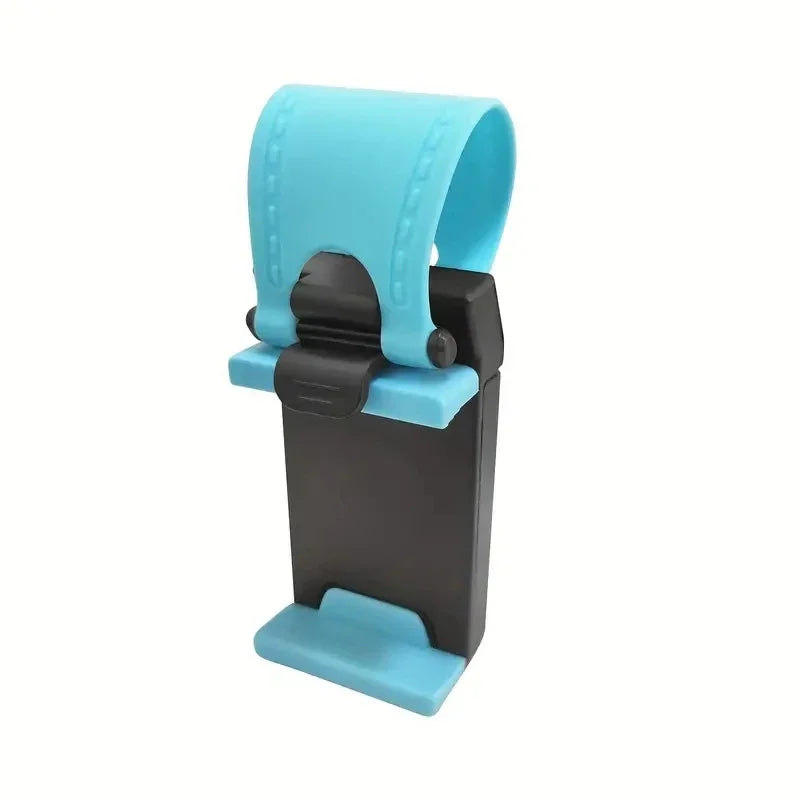 Steering wheel phone holder clip, image 11