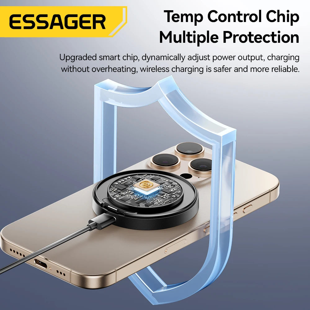 MagSafe Charging Stand, 15W Magnetic Wireless Charger