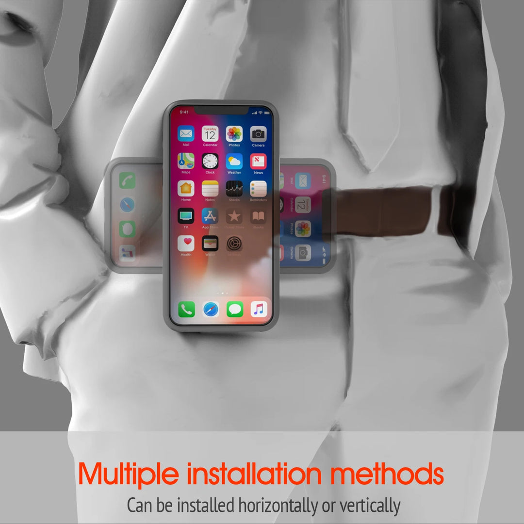 Hands-Free Running Phone Holder for Athletes & Cyclists