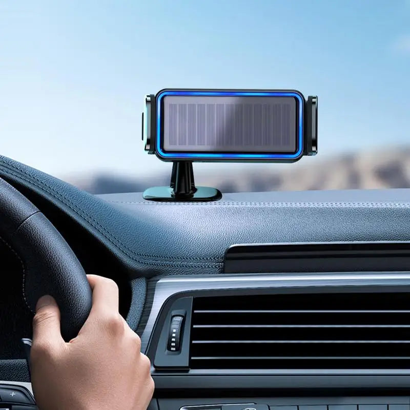 Solar Powered Car Phone Mount with Auto Clamping — magsafe accessories