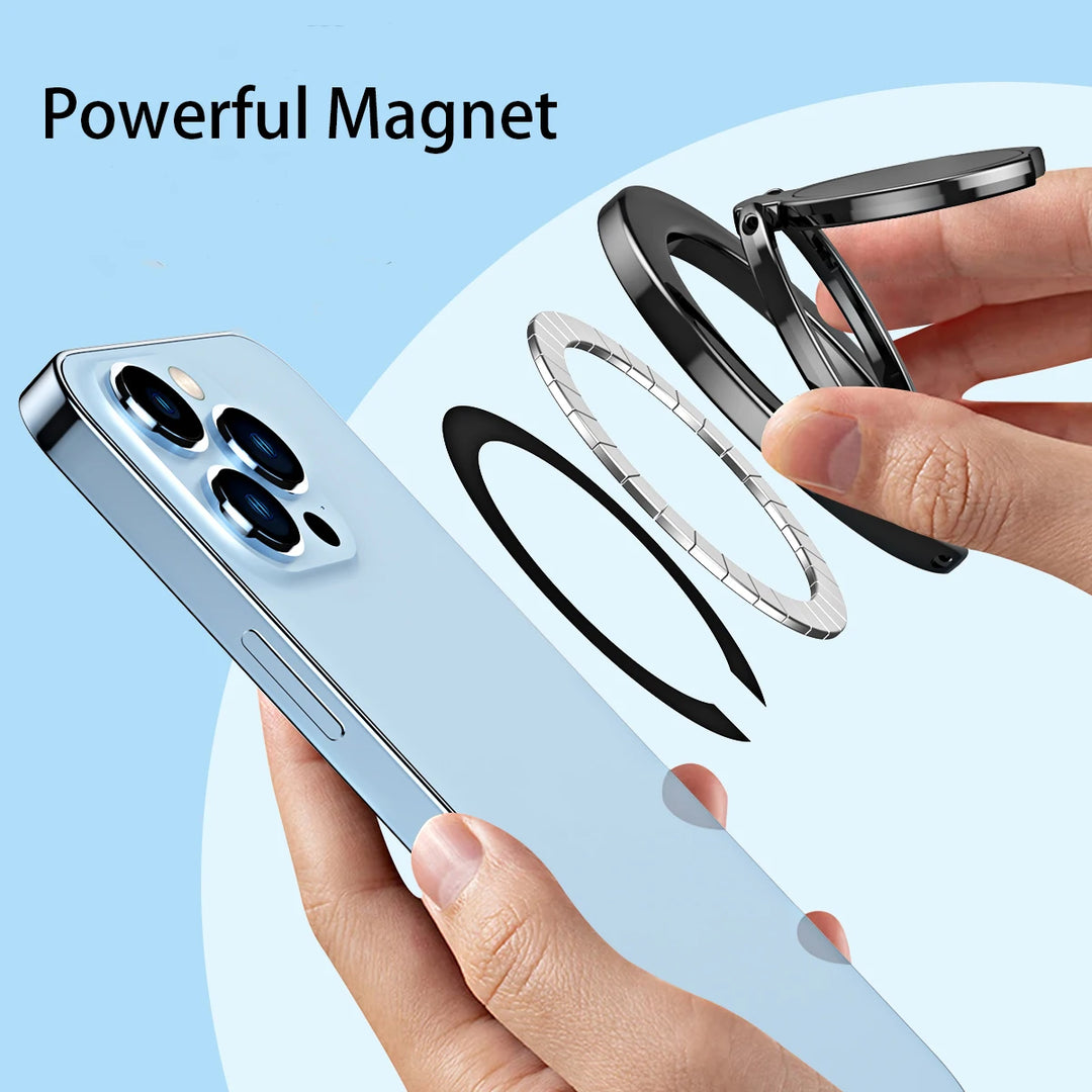 Universal Magnetic Phone Holder - Car, Desk & Kitchen Mount by JEFF's Favorite Picks