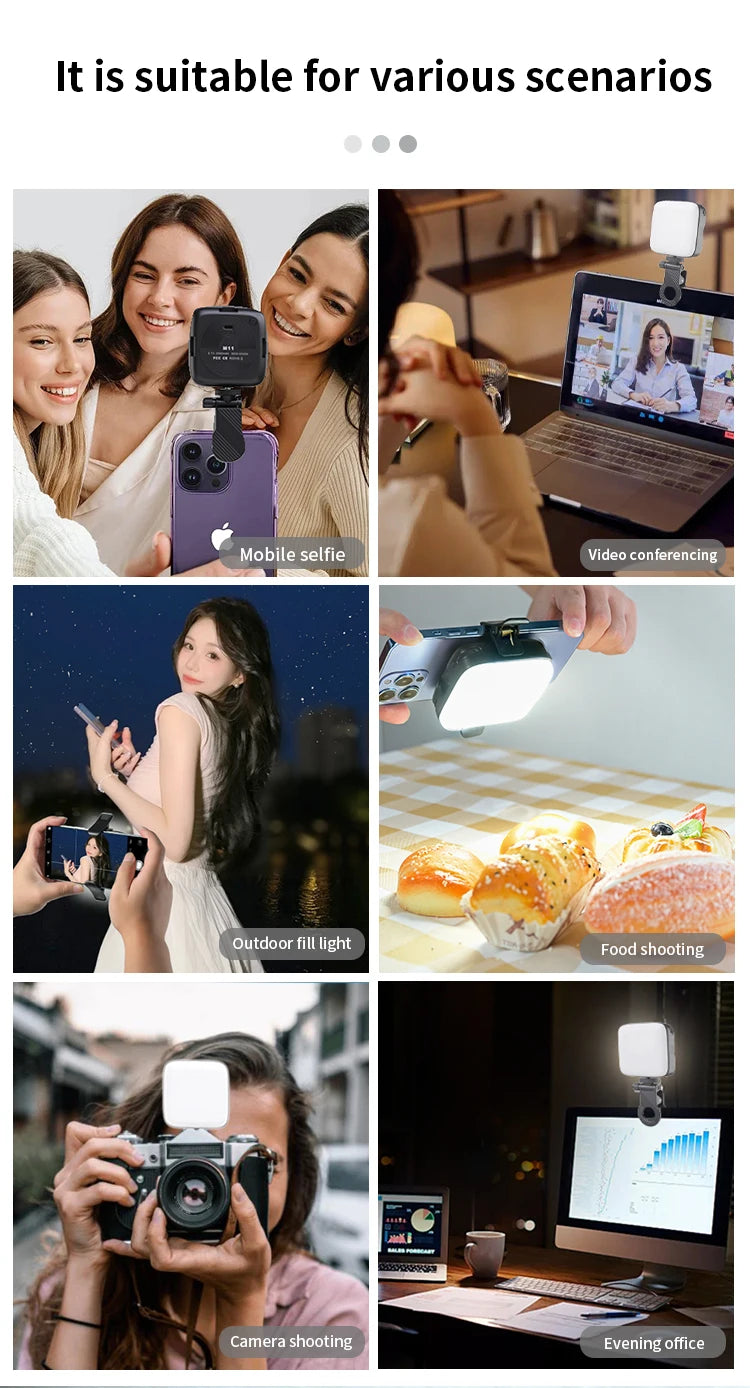 Nagnahz M11 Mini Bi-Color LED Fill Light for Cameras - JEFF's Favorite Picks