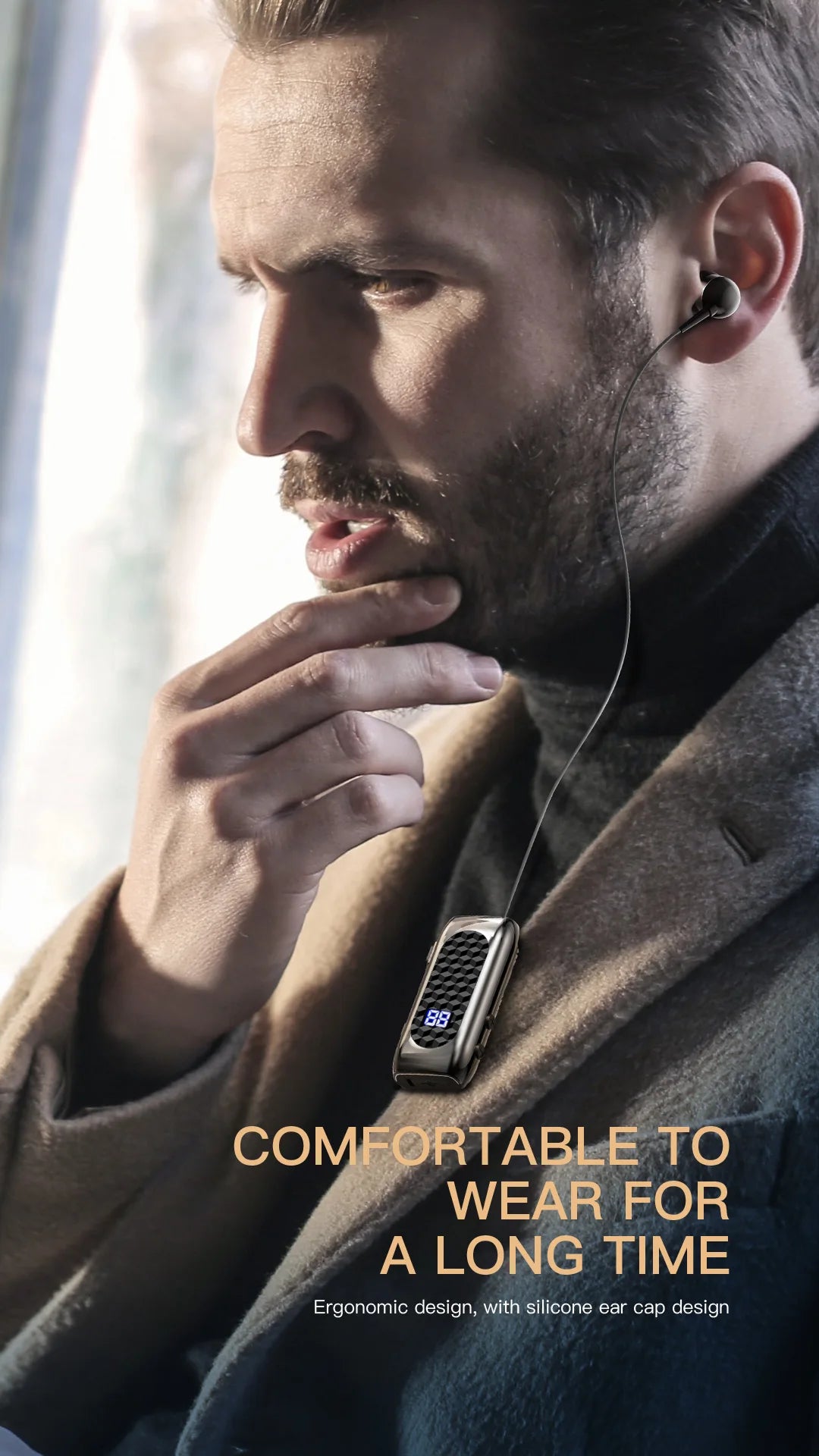 DENREEL Active Noise Cancelling Bluetooth Earbuds — Active Noise Cancelling Earbuds