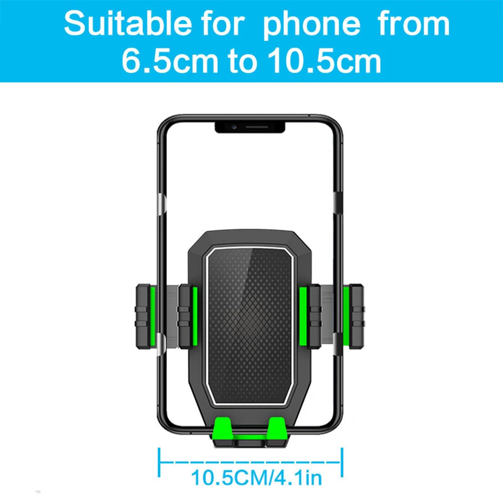 Car Cup Holder Phone Mount – 360° Adjustable Universal GPS Cradle Stand
