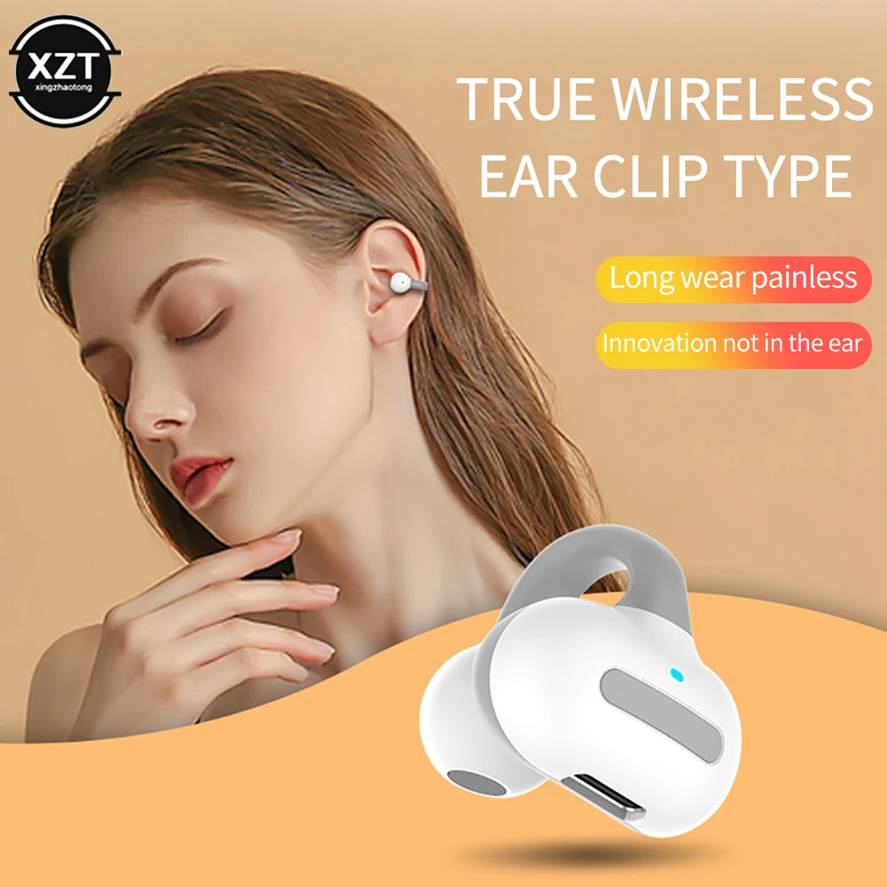 WYMECT Bluetooth 5.3 Noise Cancelling Ear Hook Headphones
