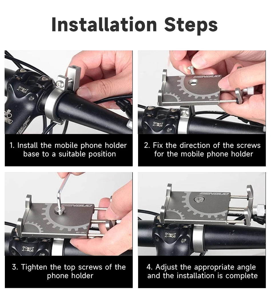 Aluminum Scooter Phone Mount for iPhone and Samsung — magsafe accessories