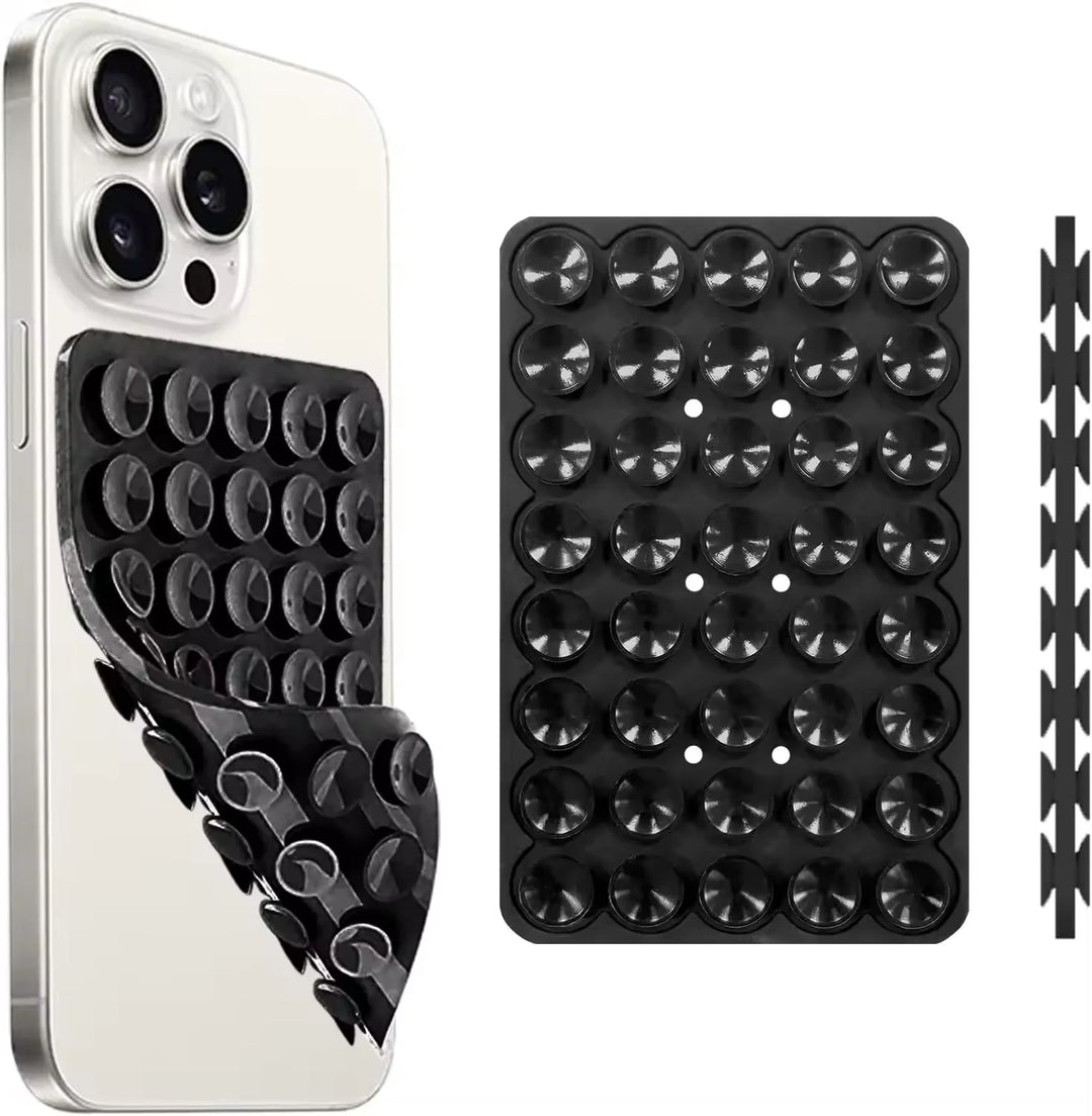 Double-Sided Silicone Suction Phone Mount for Hands-Free Filming | Best Phone Mounts
