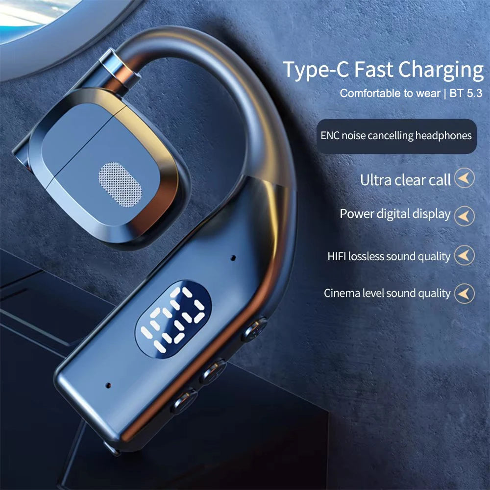 CUGUU Air Conduction Bluetooth Headset - Comfortable and Safe
