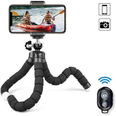 VIKEFON Mini Octopus Tripod – Flexible Phone & Camera Holder