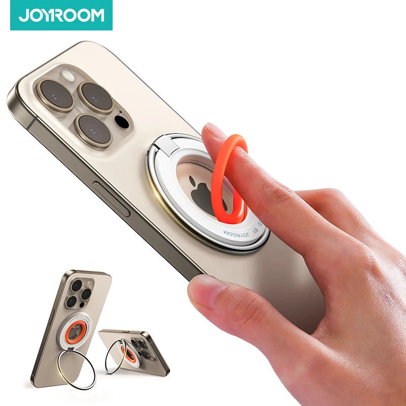 JOYROOM MagSafe Phone Ring Holder – Magnetic Kickstand Grip for iPhone & All