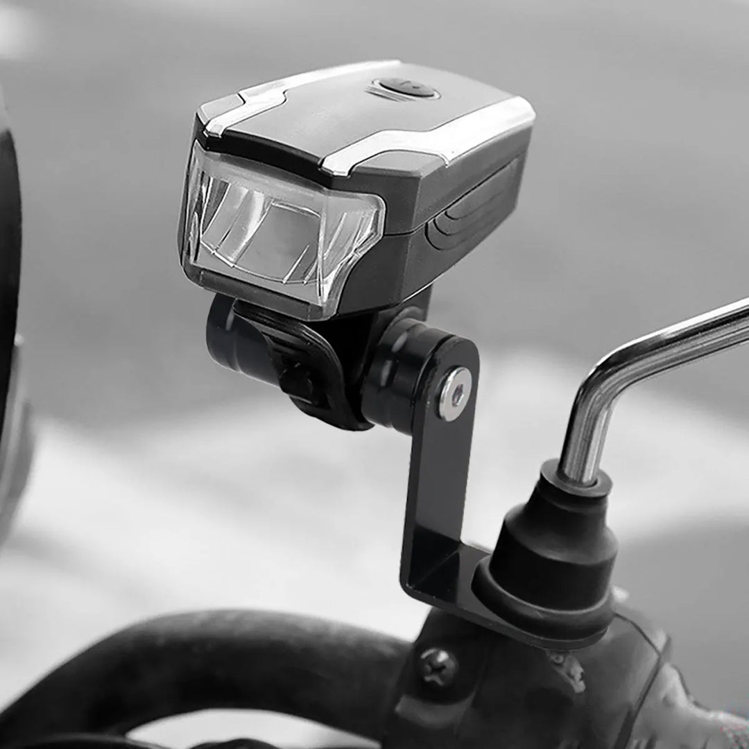 Alloy Motorcycle Mirror Expander Bracket | Universal Phone Holder Clamp Bar Mount Adapter