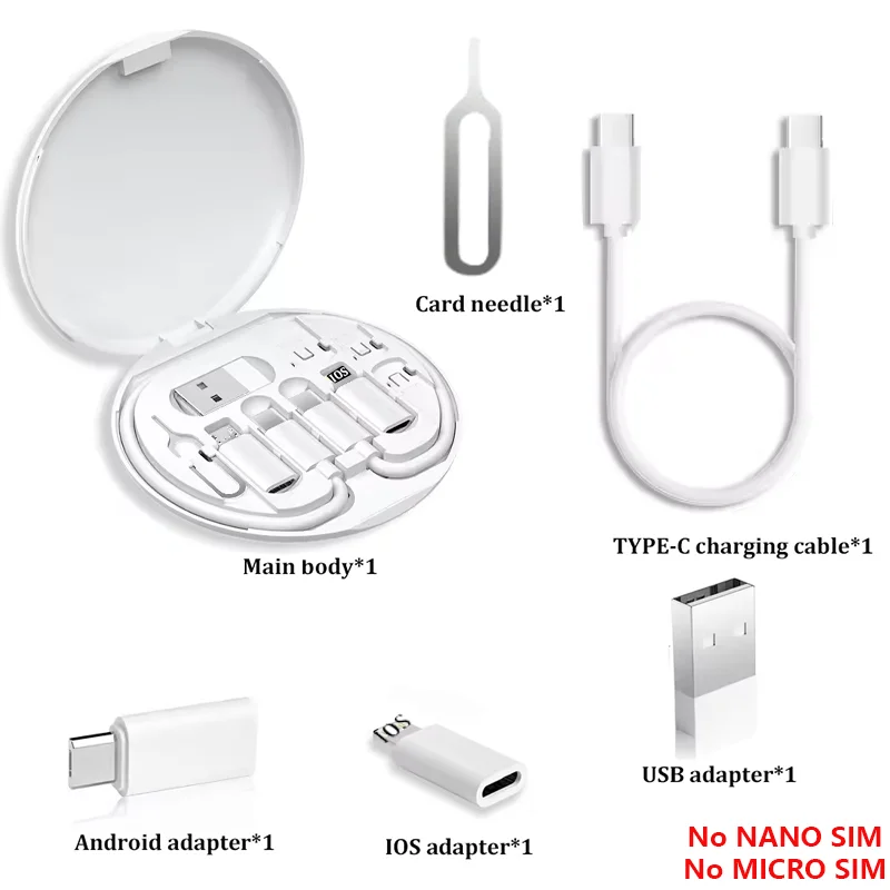 Best Phone Charger Adapter Kit - 60W Multi USB-C Cable — 60w multi adapter cable kit