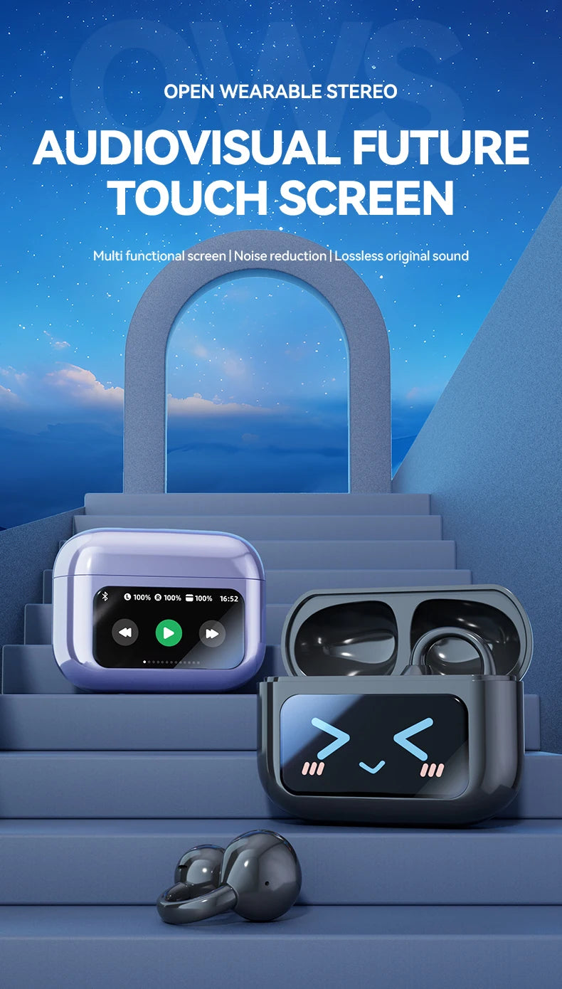 WJOY M100 Bluetooth Earphones, Perfect for Travel & Language Learning