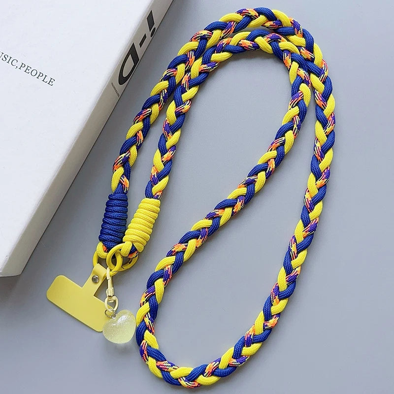 ZHANZHI Cartoon Phone Lanyard | Universal Crossbody Long Rope Strap | Decorative Pendant Accessory
