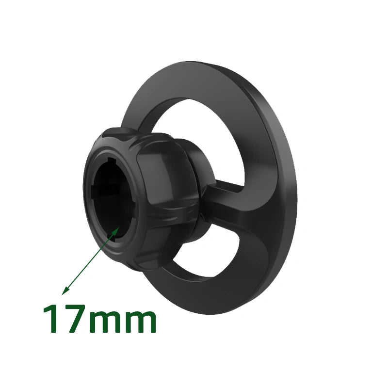 untoom MagSafe Magnetic Car Phone Holder Base | 17mm Ball Head GPS Mount | Universal Bracket