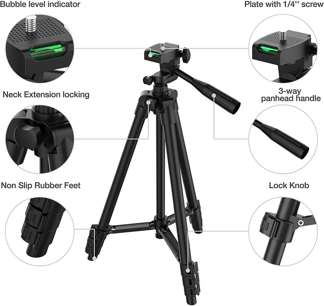 Mini Tripod for Phone & Compact Camera Portable Selfie Stand