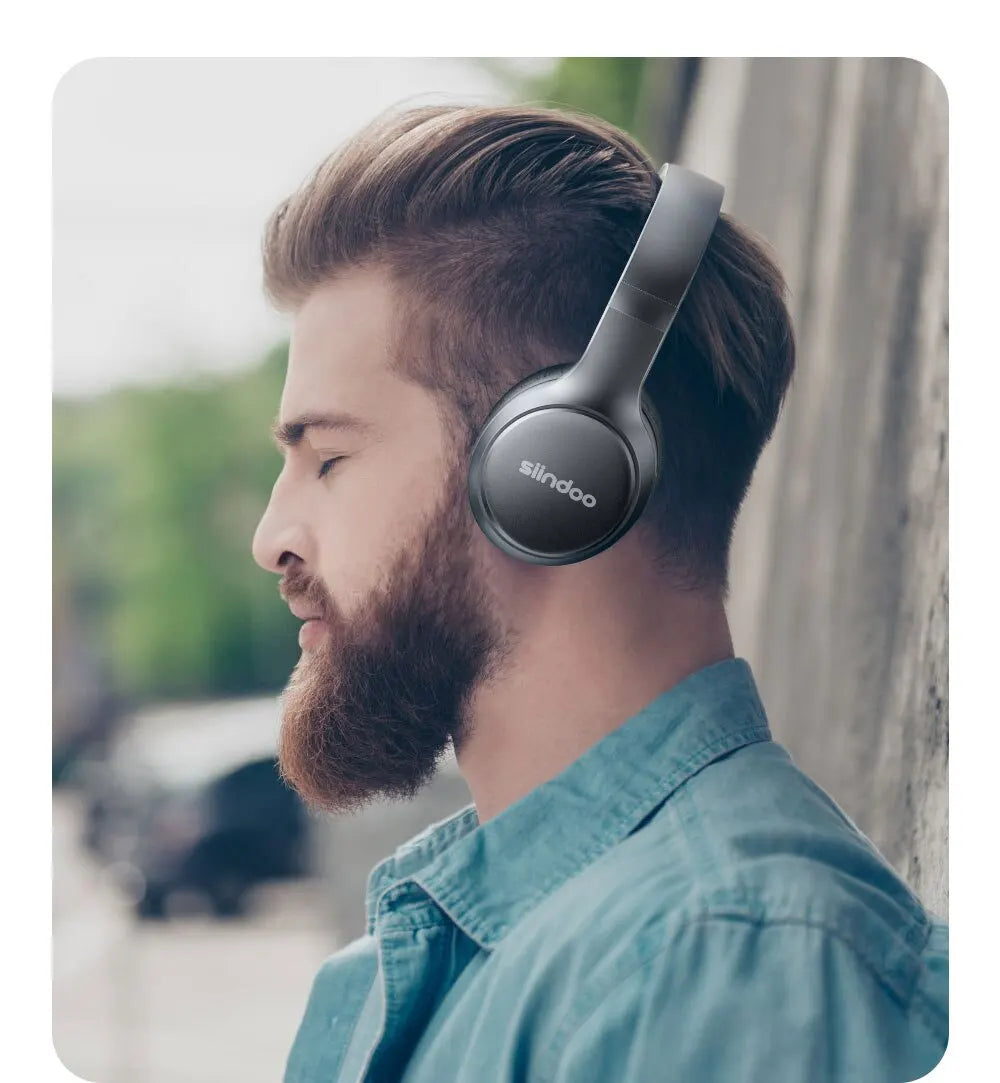 Siindoo JH-919 Wireless Headphones: Long-Lasting Battery & Deep Bass