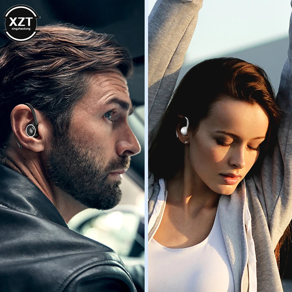 Bluetooth 5.2 Wireless Earhook Headset