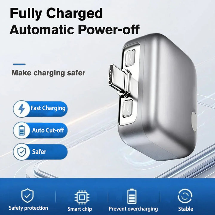 USB-C Auto Power-Off Adapter - PD Overcharge Protection