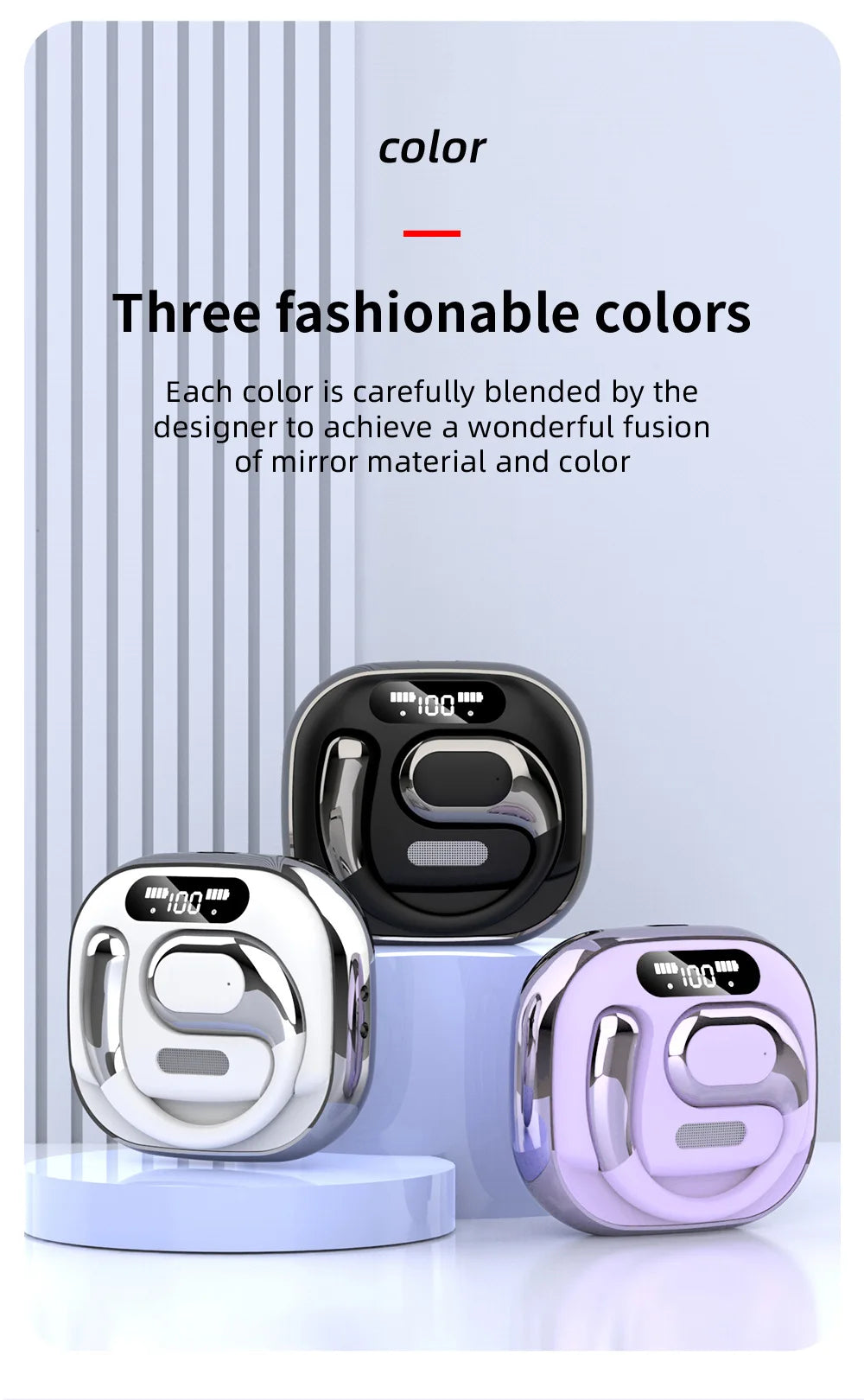 WJOY 144 Language Translation Earbuds - Travel, Work & Learning Companion