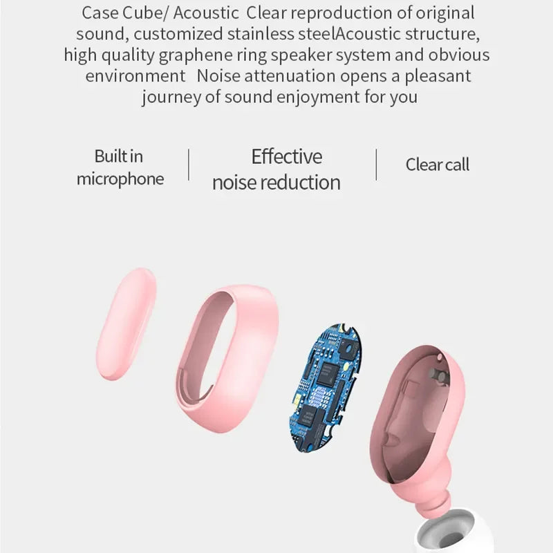 dtvane E7s TWS Wireless Earbuds Waterproof 40-Hour Battery