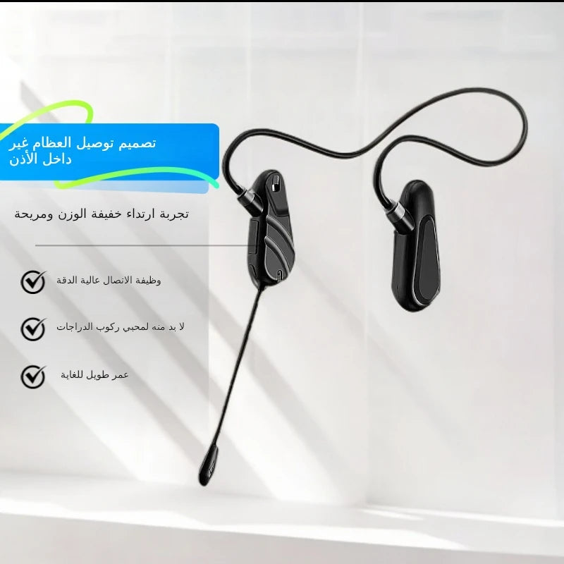 Wireless Ear Hook Headphones by OUKADUN