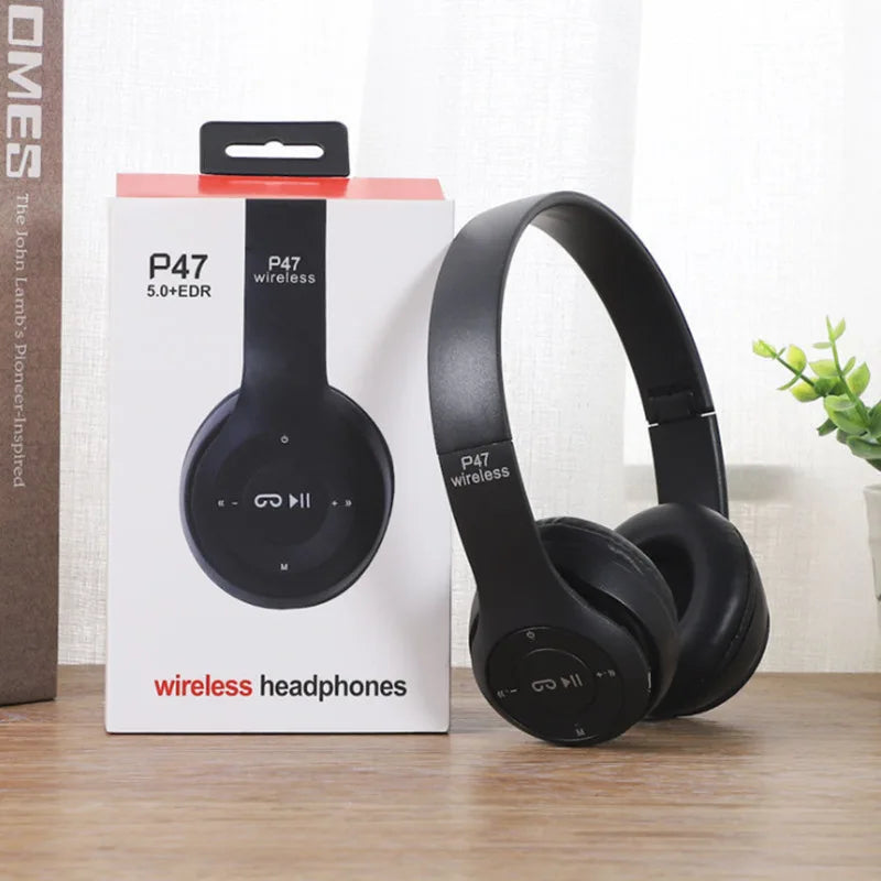 Best Bluetooth Wireless Foldable Headphones - DIXSG P47 Wireless Over-Ear Headphones — best foldable wireless headphones