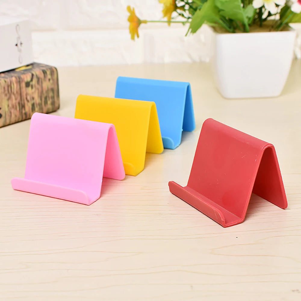 Mini Portable Kitchen Phone Holder | Candy Color Lazy Bracket | Universal Desk Cellphone Stand