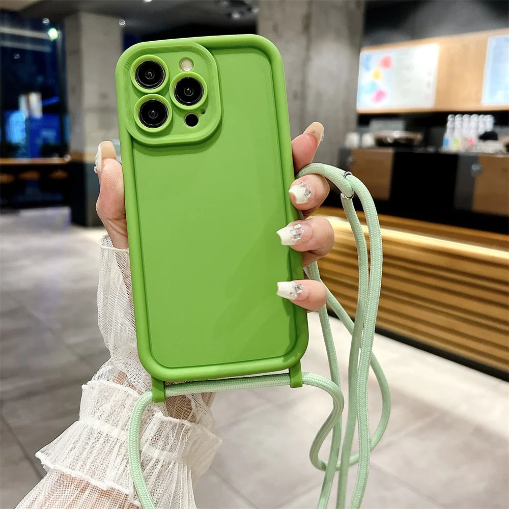 Buy Best Crossbody iPhone Case 2026 with Lanyard Strap – Hands-Free | Free Shipping & Fast Delivery