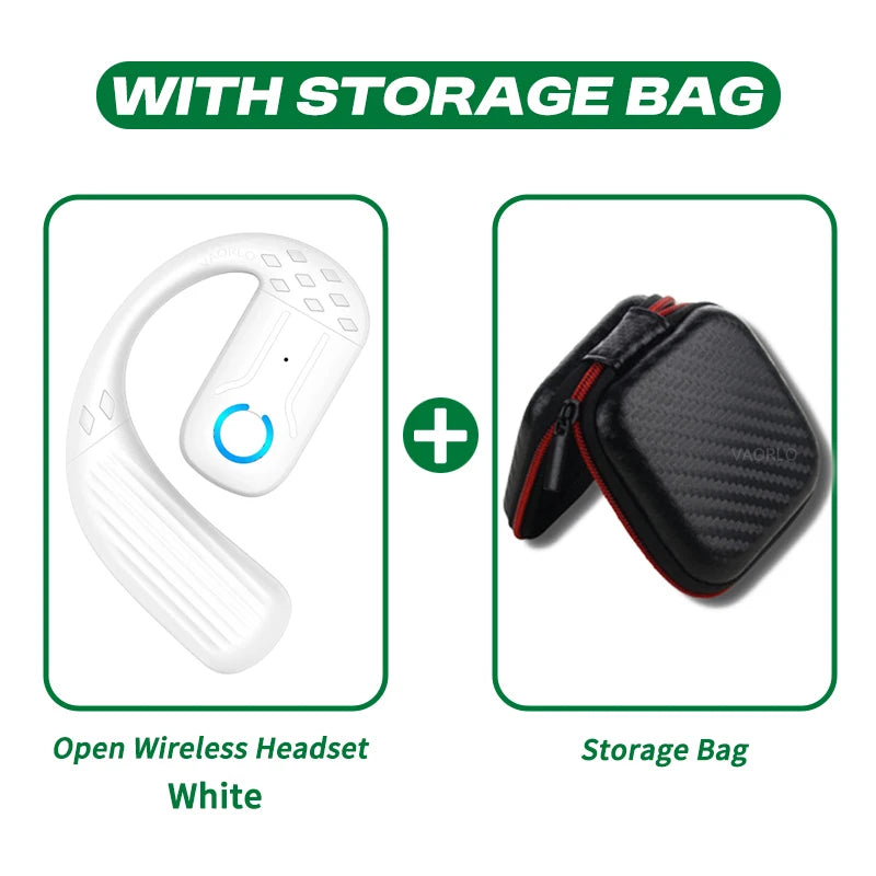 Wireless Open Ear Headsets - Long Battery Life & Comfort — wireless headsets