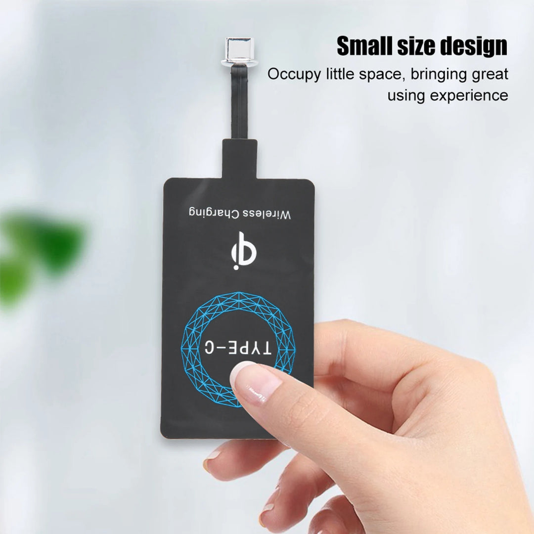 VBESTLIFE Type-C Wireless Charging Receiver – 2PCS Adapter Kit