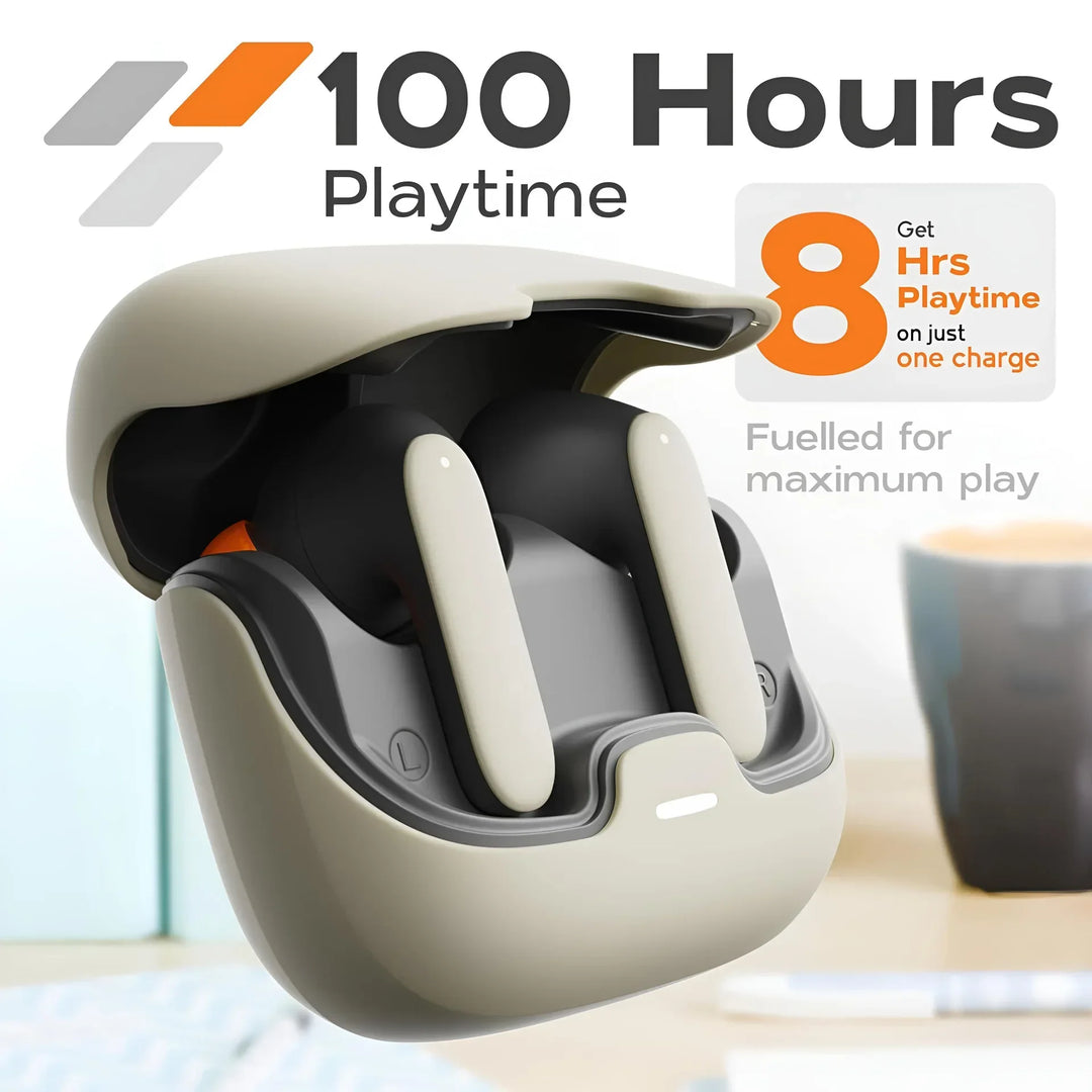 Premium Bluetooth Noise Cancelling Earbuds by Jogrytece - 40 Hours Battery, Waterproof - JEFF's Favorite Picks