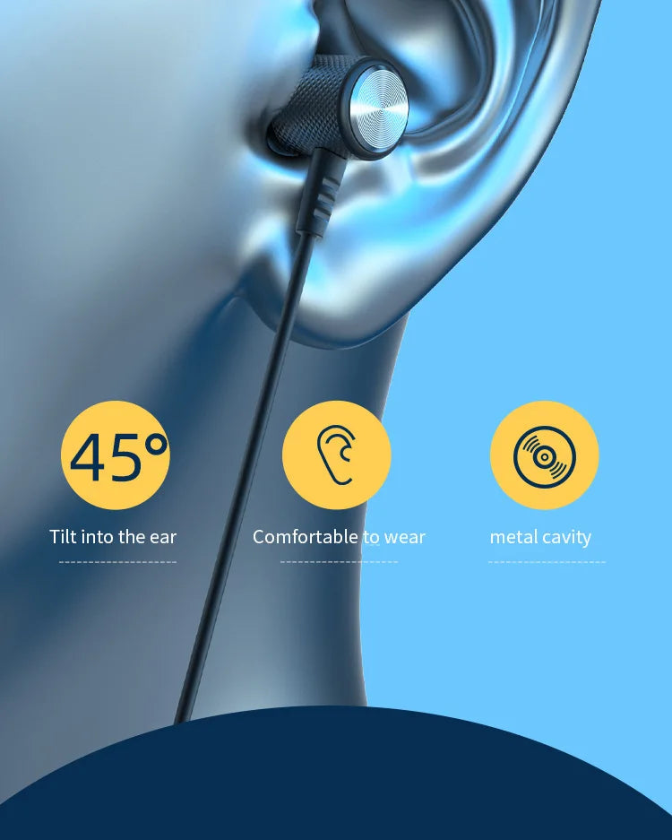 Best Wireless Bluetooth Neckband Earphones with Mic