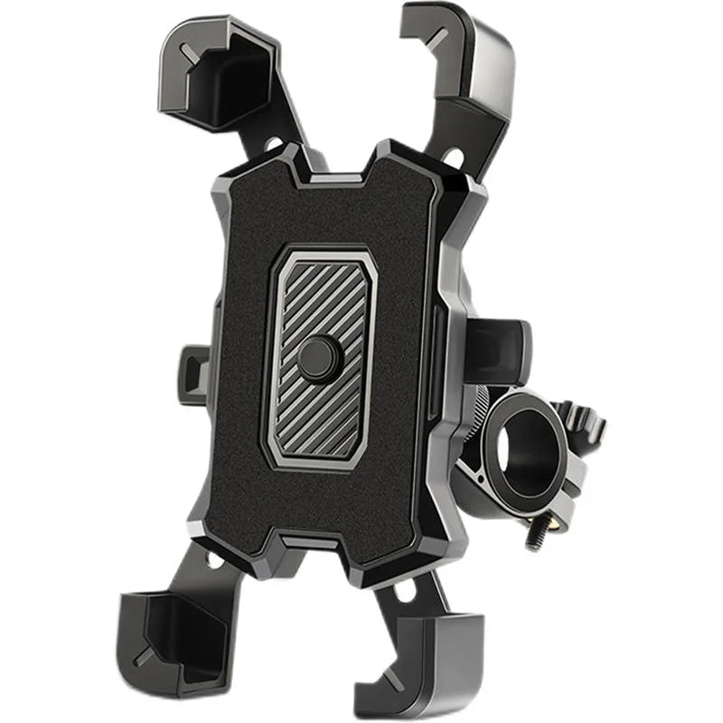Bike Phone Holder – Aluminum Alloy Handlebar Mount with Non-Slip GPS Bracket