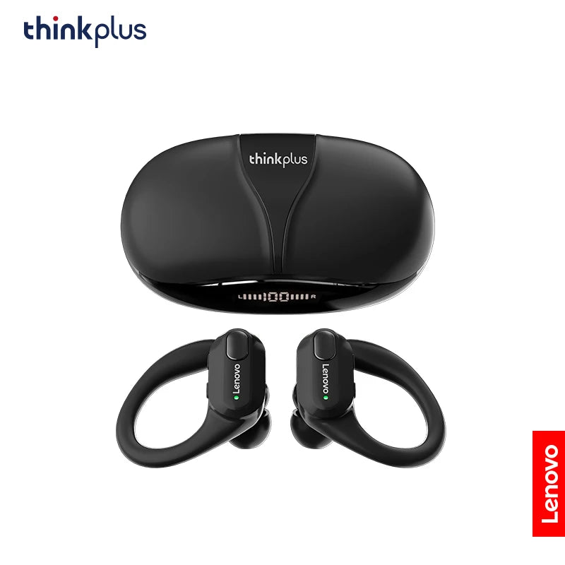 Lenovo XT80 Bluetooth 5.3 TWS Sport Earphones | LED Display | HiFi ANC | Waterproof | 500mAh