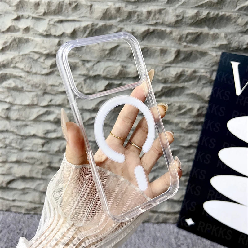 Clear MagSafe Case for iPhone — magsafe accessories