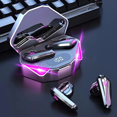 FEIWIMI X15 Bluetooth 5.3 TWS Earbuds | Hybrid Driver LED Display | Gaming HiFi Noise Cancel