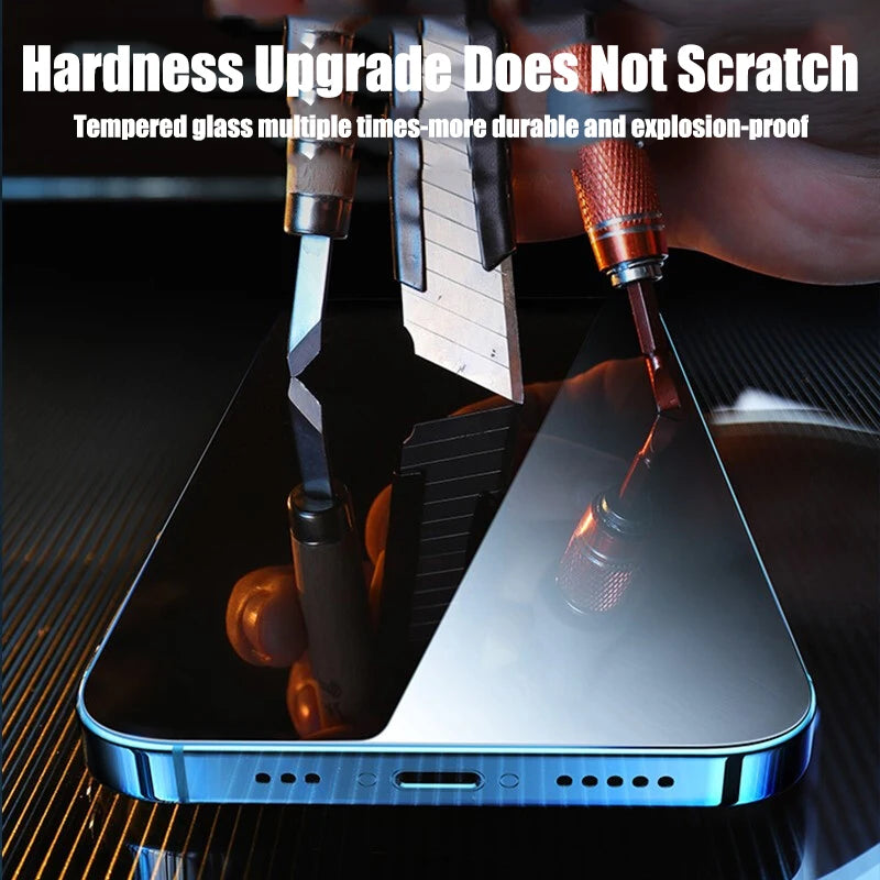 SFHOMIE 4-Pack Tempered Glass Screen Protector for iPhone 6 to 17 Pro