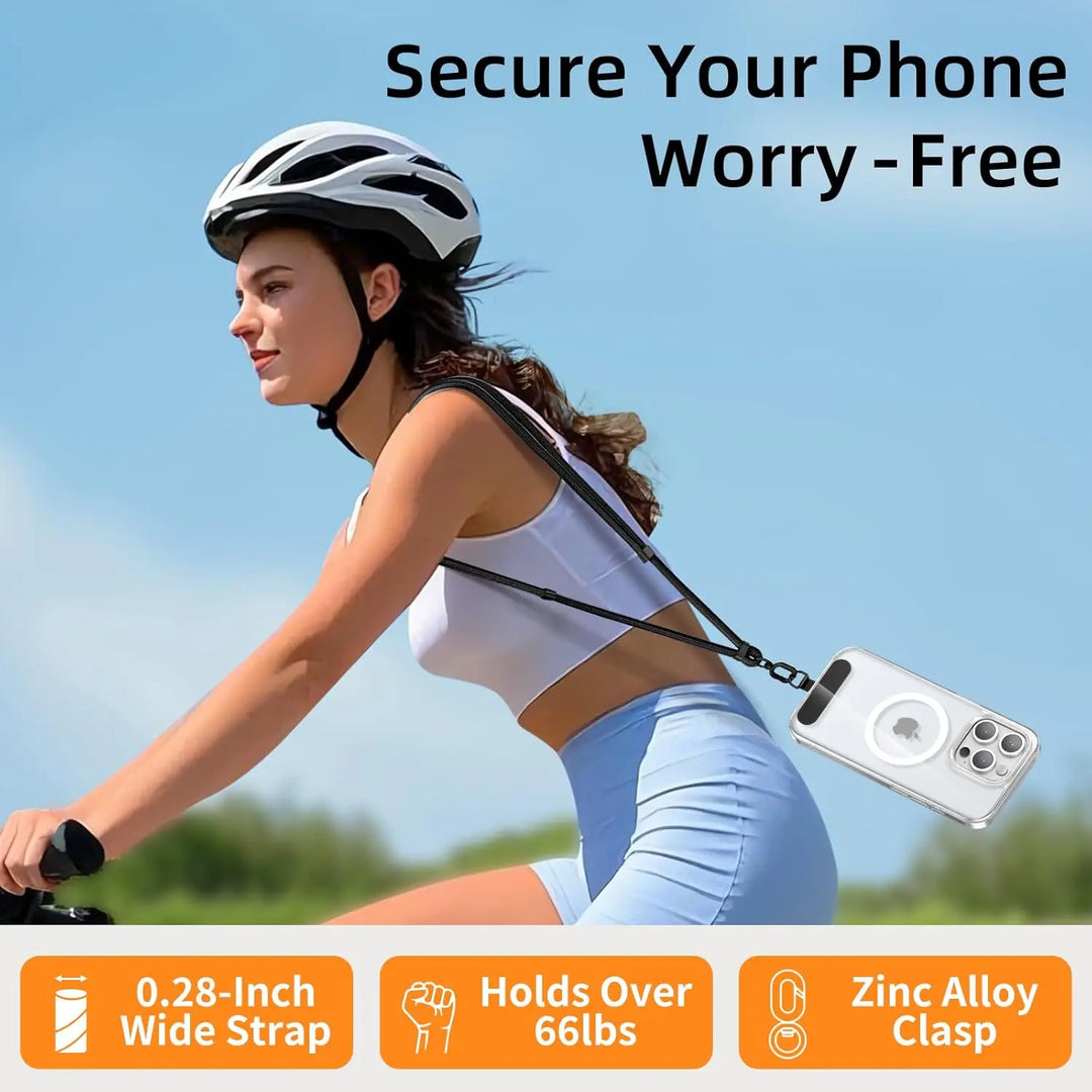 Universal Phone Lanyard – Adjustable Neck & Crossbody Strap, Anti-Drop