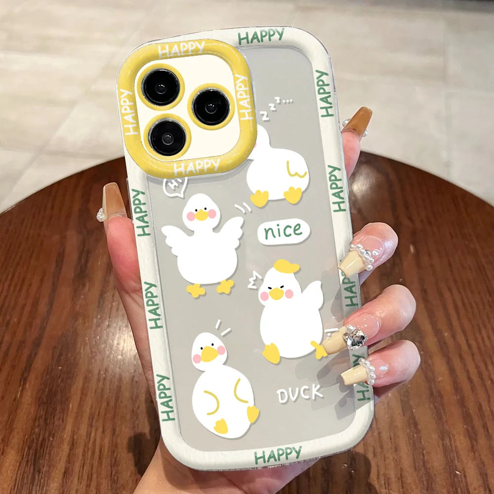 Cute Cat iPhone 7-17 Pro Max Case | Soft Cartoon Design | JEFF's Favorite Picks