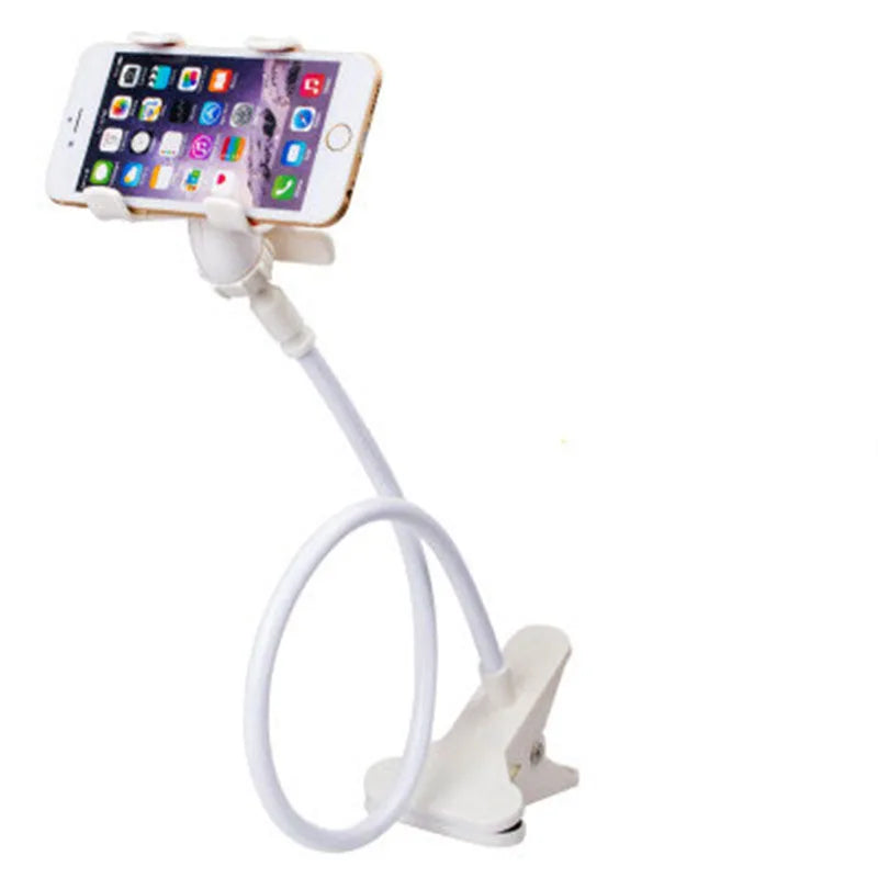 Flexible Phone Holder - Adjustable 28" Gooseneck Phone Mount for Bed and Desk