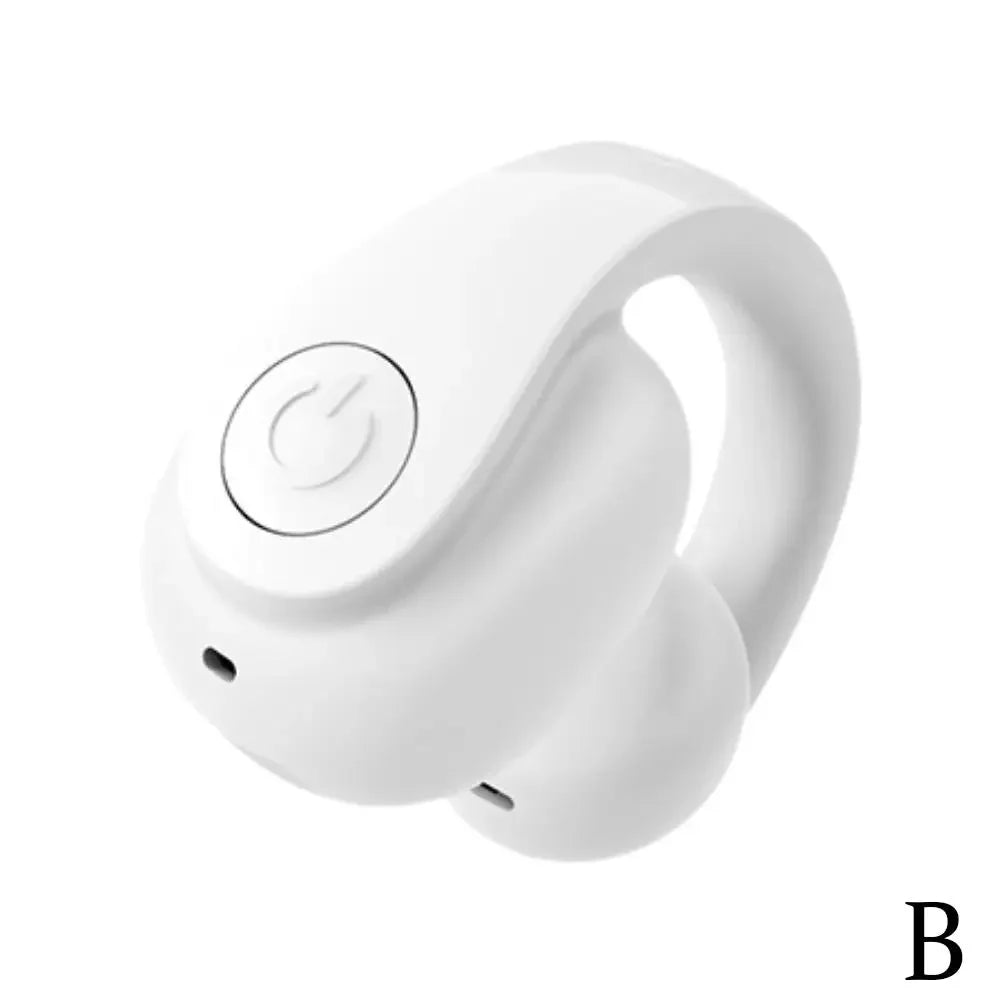 MOONBIFFY ANC Waterproof Bluetooth 5.4 Ear Clip Headphones for Sports