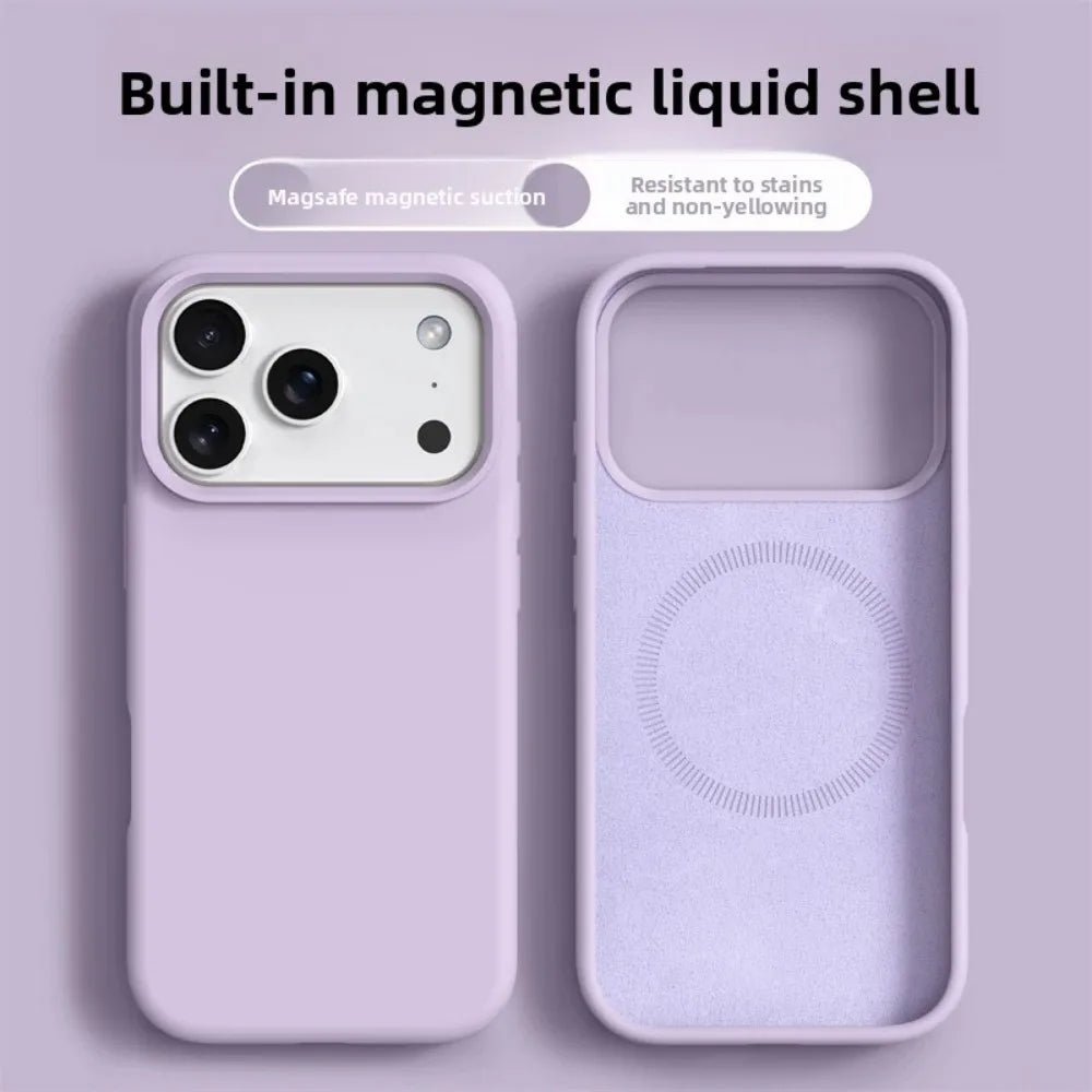 Magnetic Liquid Silicone Case iPhone 16/17 Pro Max & Air | JEFF's Favorite Picks