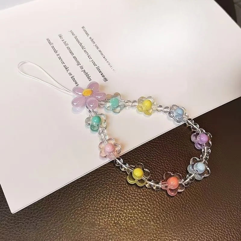 Jeffs Favorite Picks Macaron Bead Phone Wrist Lanyard