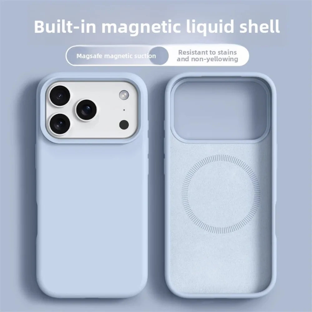 Magnetic Liquid Silicone Case iPhone 16/17 Pro Max & Air | JEFF's Favorite Picks