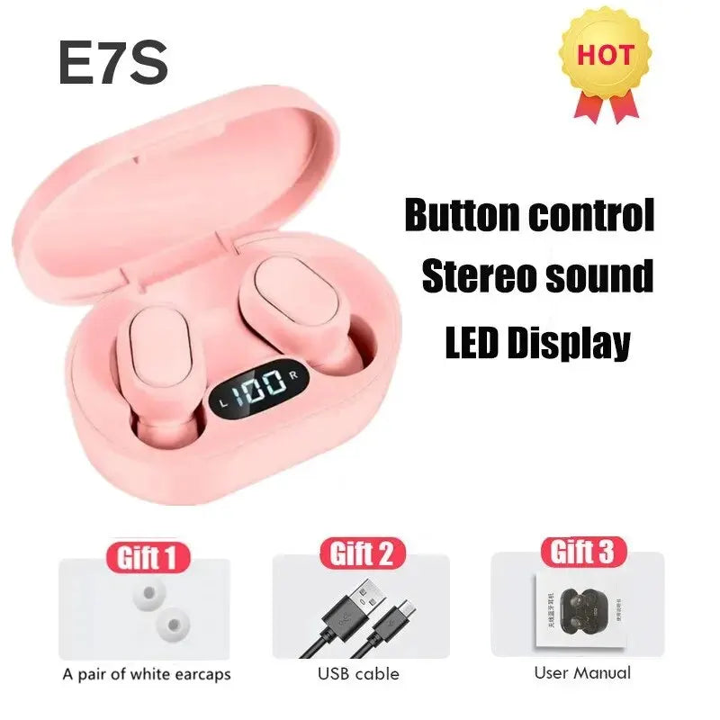 dtvane E7s TWS Wireless Earbuds Waterproof 40-Hour Battery